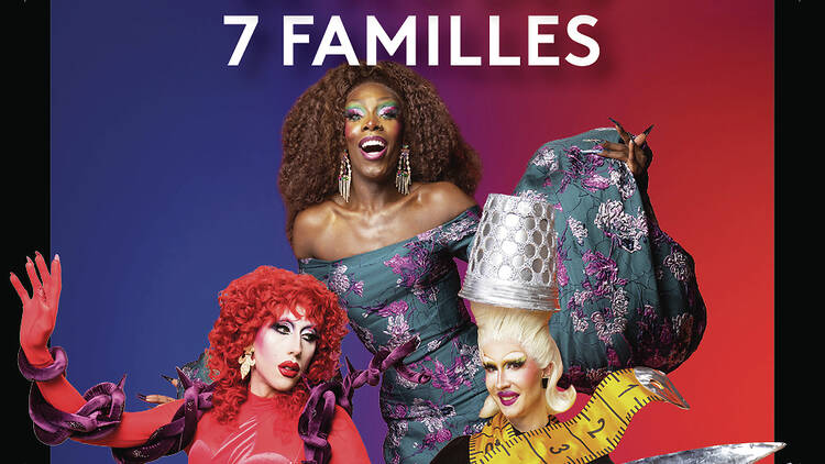 Un jeu de 7 familles inspiré des podiums de Drag Race France