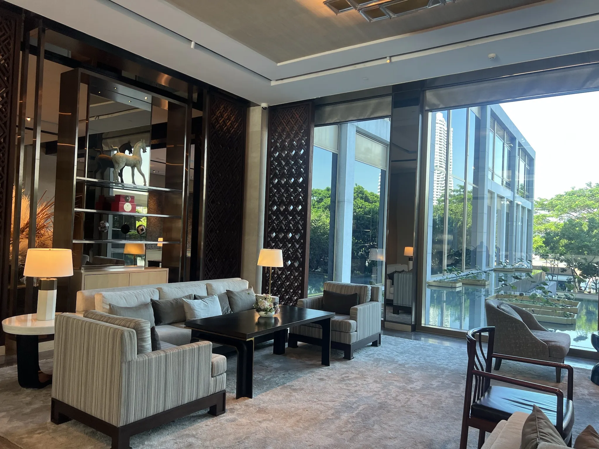 Capella Bangkok lobby