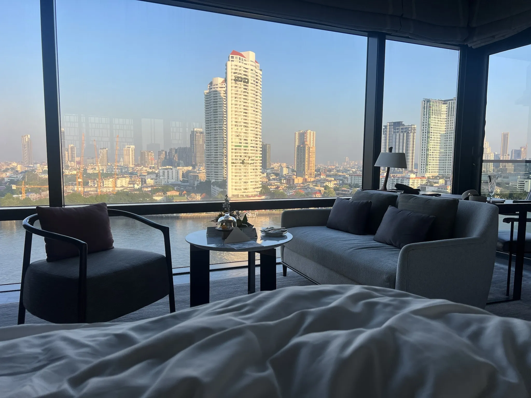 The premier suite at Capella Bangkok
