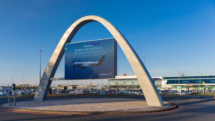 Newcastle Airport, England