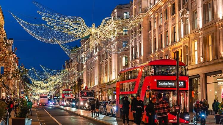 London Christmas lights, Regent Street