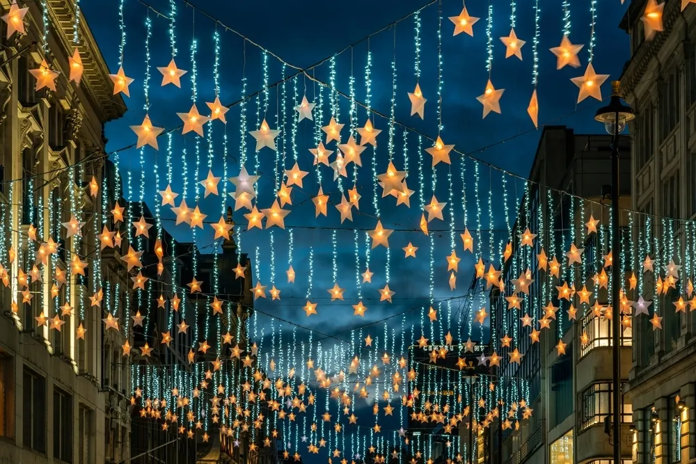 London Christmas lights, Oxford Street