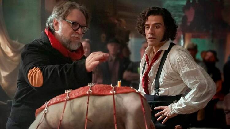 Rodaje de 'Frankenstein' de Guillermo del Toro