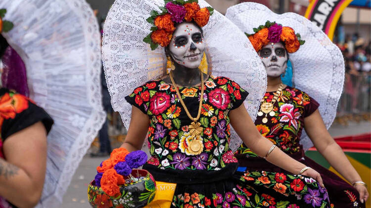 clase de baile con catrinas cdmx