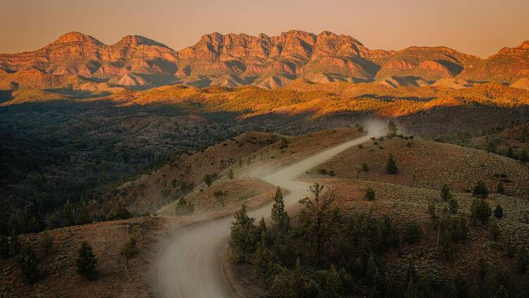 Outback mountain ranges