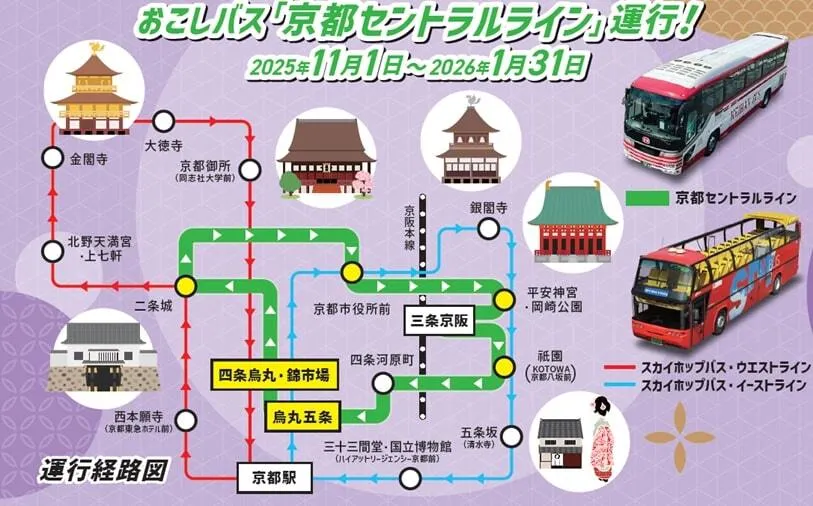 Okoshi Bus ‘Kyoto Central Line’