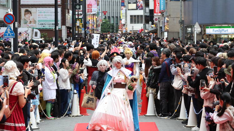 Cosplay parade