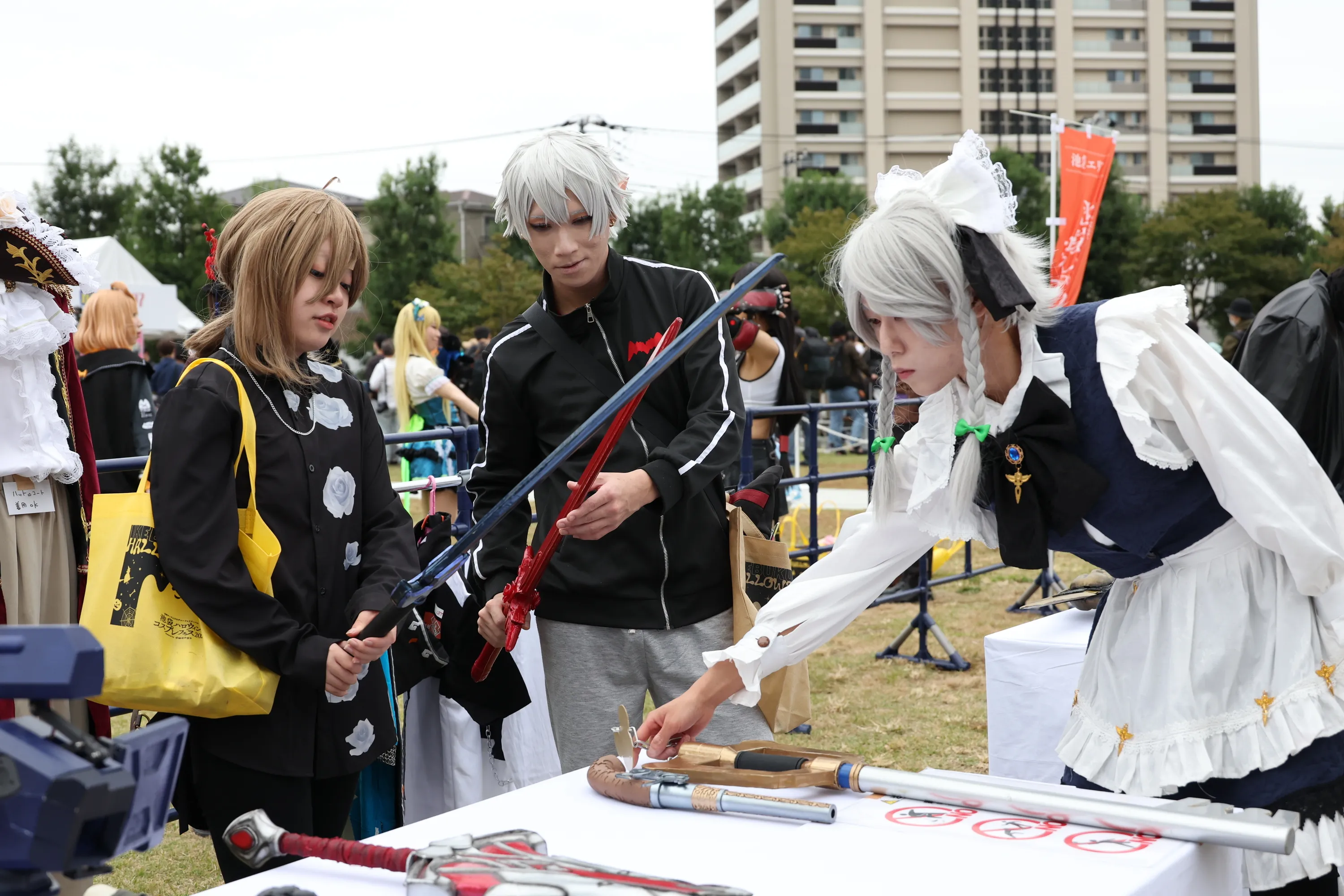 Ikebukuro Halloween Cosplay Festival cosplayers