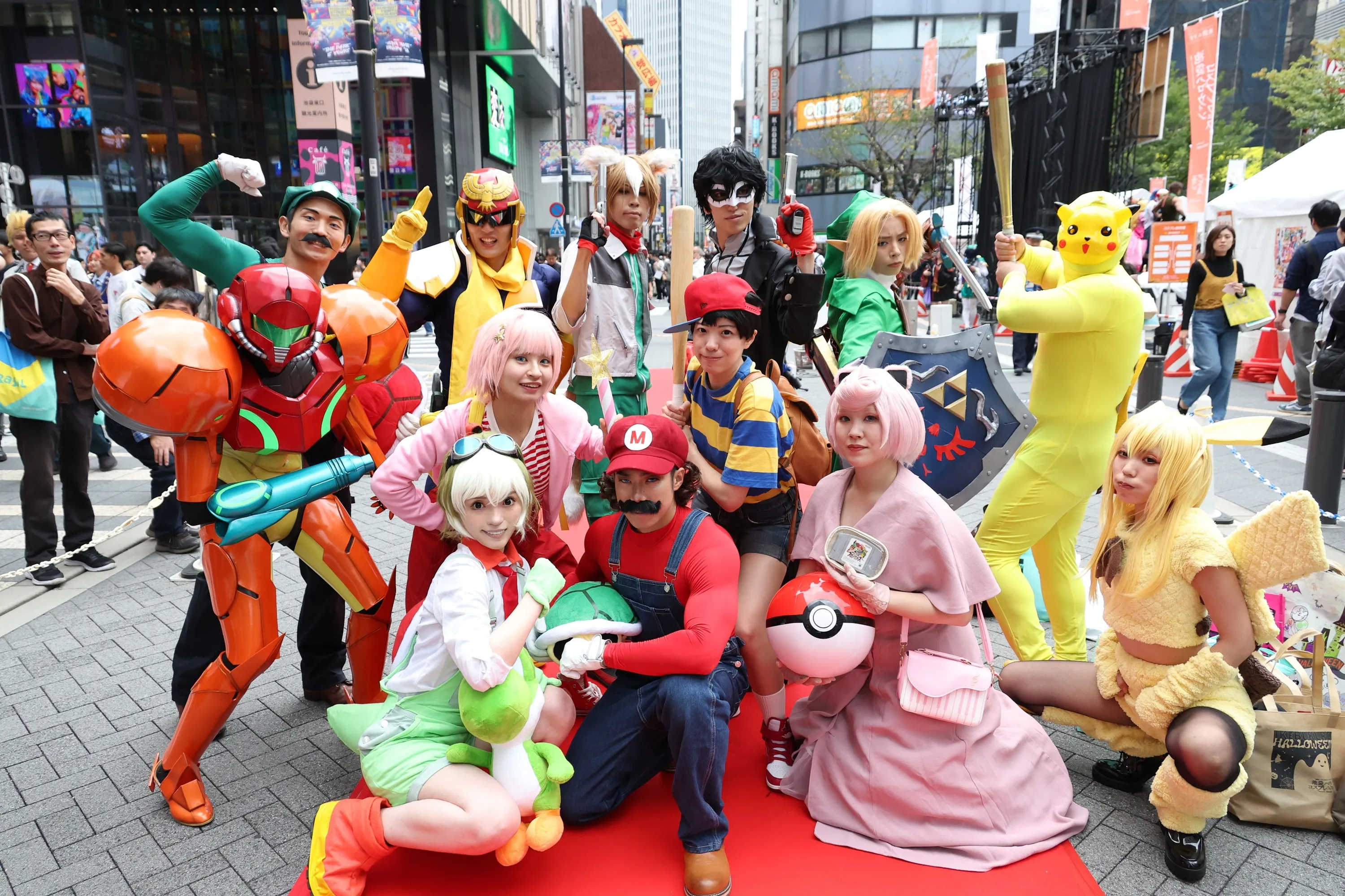 Ikebukuro Halloween Cosplay Festival cosplayers