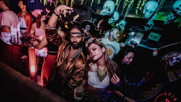 Spin Sum Halloween Party