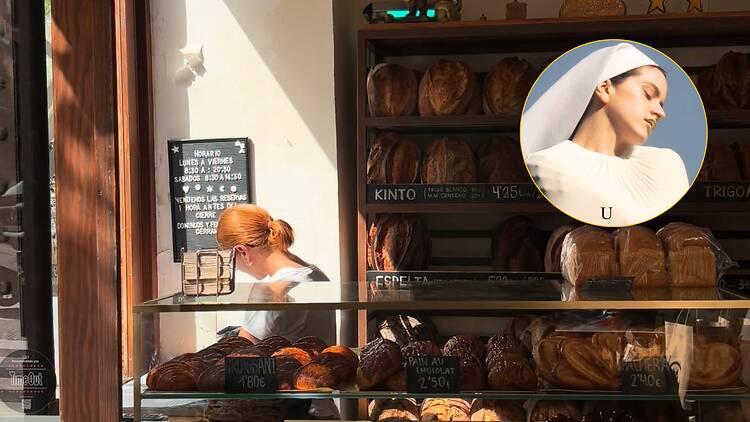 Obrador San Francisco, con Rosalía