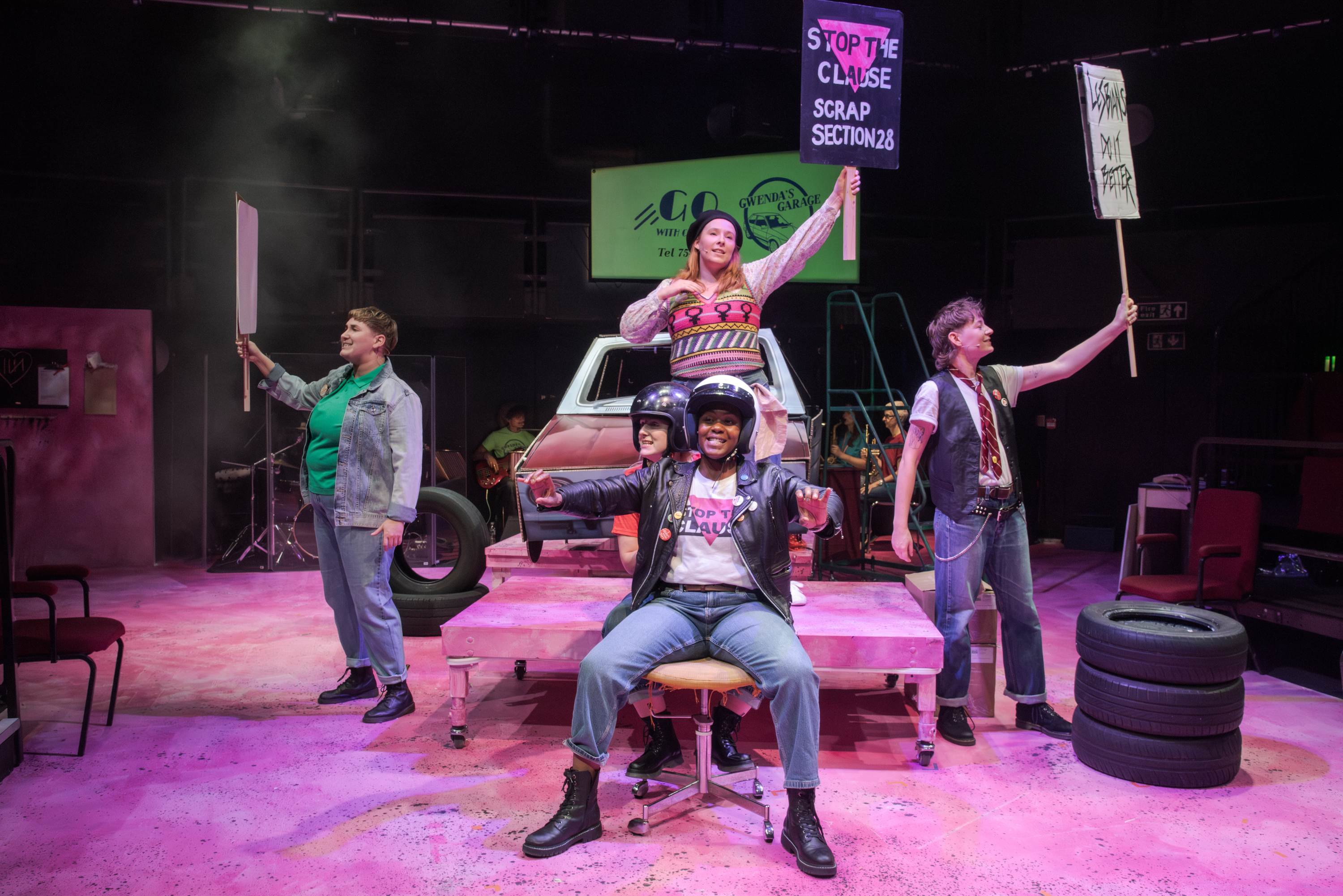 Gwendoline Christie's 'Gwen's Garage': A Surreal and Sensational Theatre Experience at the National Theatre