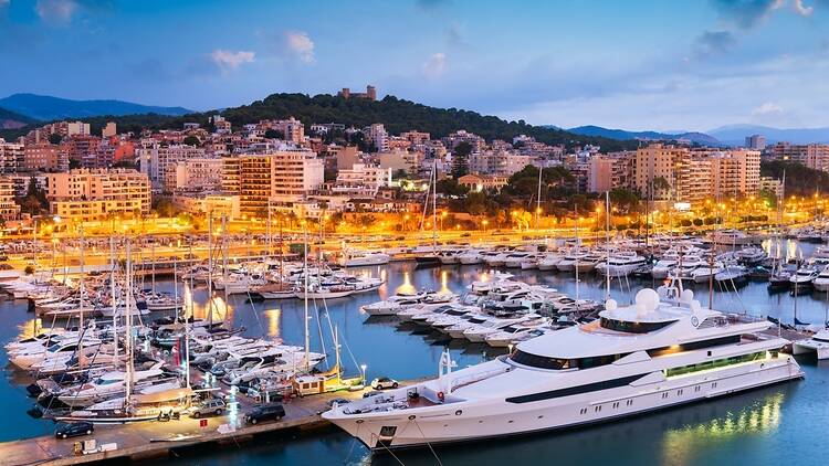 Port in Palma de Mallorca