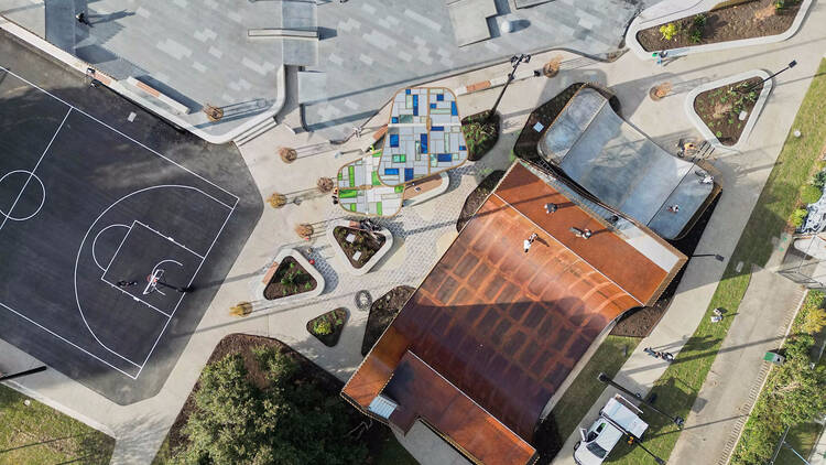 Prahran Skatepark & Basketball Court