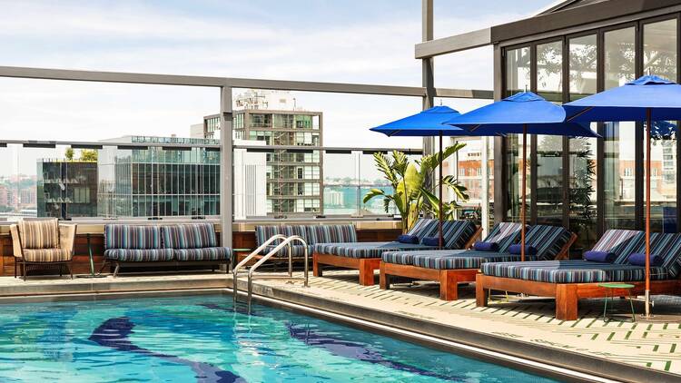 Gansevoort Pool Gansevoort Pool (Photograph: Courtesy Gansevoort Hotel Group)