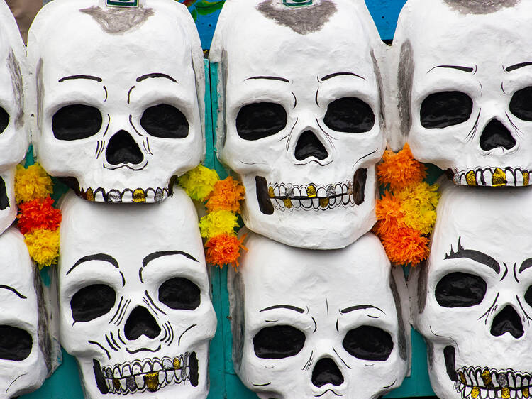 Taller: máscara de calavera gratis