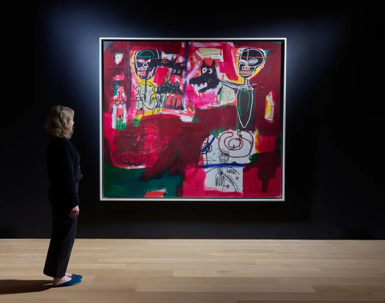 Jean-Michel Basquiat Sabado por la Noche (Saturday Night)