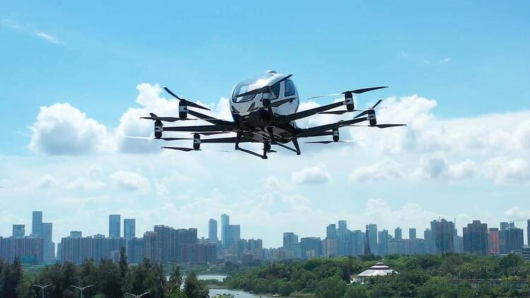 Pilotless air taxis are now officially being trialed in Bangkok