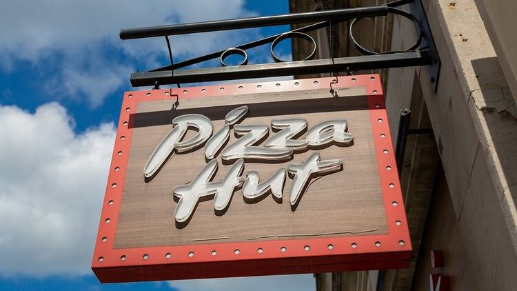 Pizza Hut in London, UK