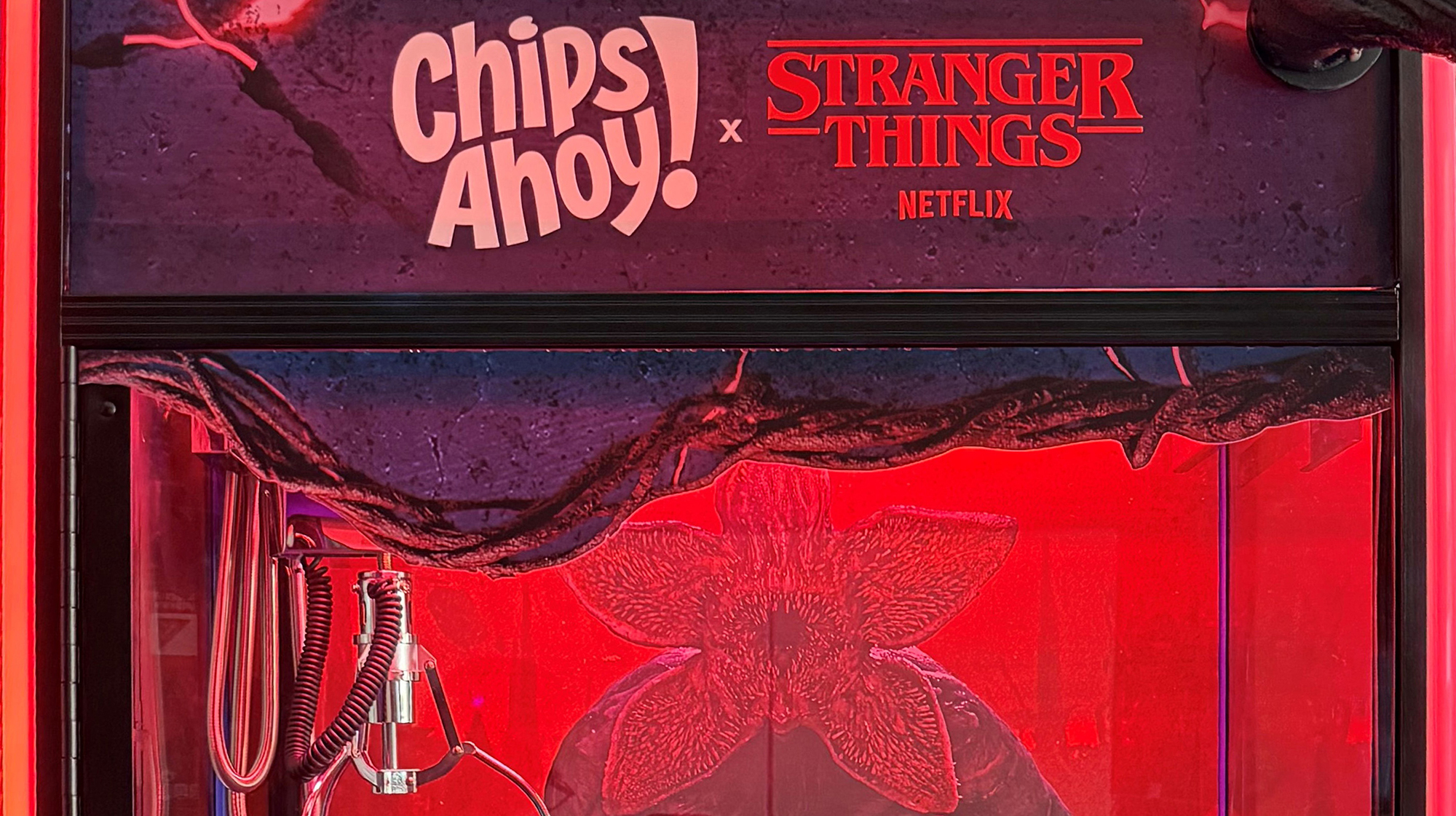 A 'Stranger Things' claw machine lands in Flatiron