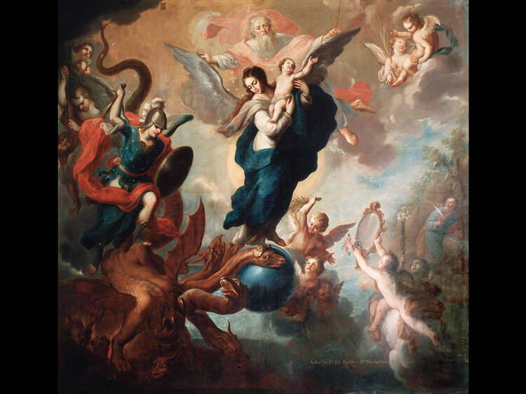 2. La Virgen del Apocalipsis (1760) – Miguel Cabrera