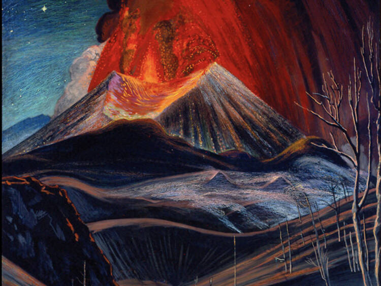 5. Erupción del Paricutín (1943) – Gerardo Murillo “Dr. Atl”