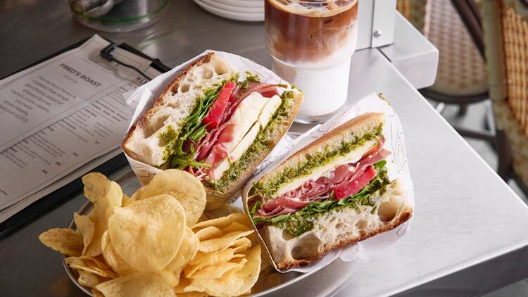 Sandwich at Fred's