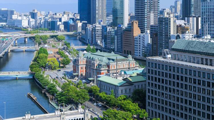 Nakanoshima's historical buildings