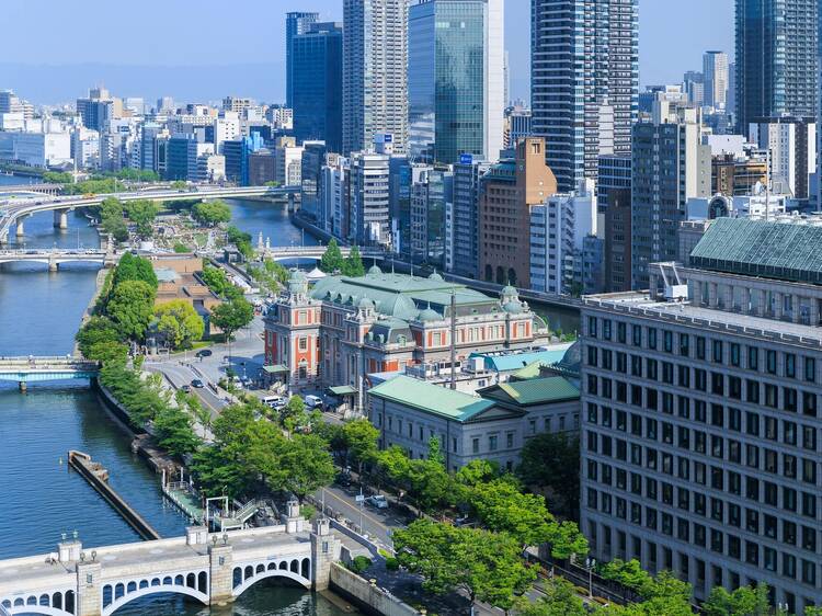 Nakanoshima's historical buildings