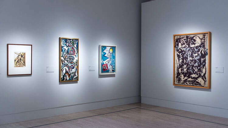 Vista la exposición de Warhol y Pollock en el Thyssen.