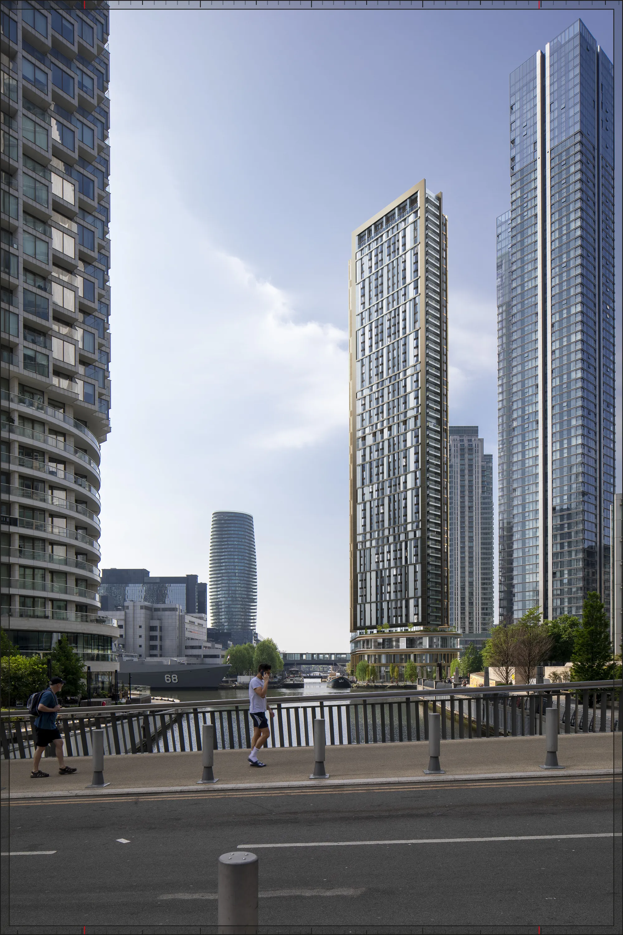 Plans for 77 Marsh Wall in Canary Wharf