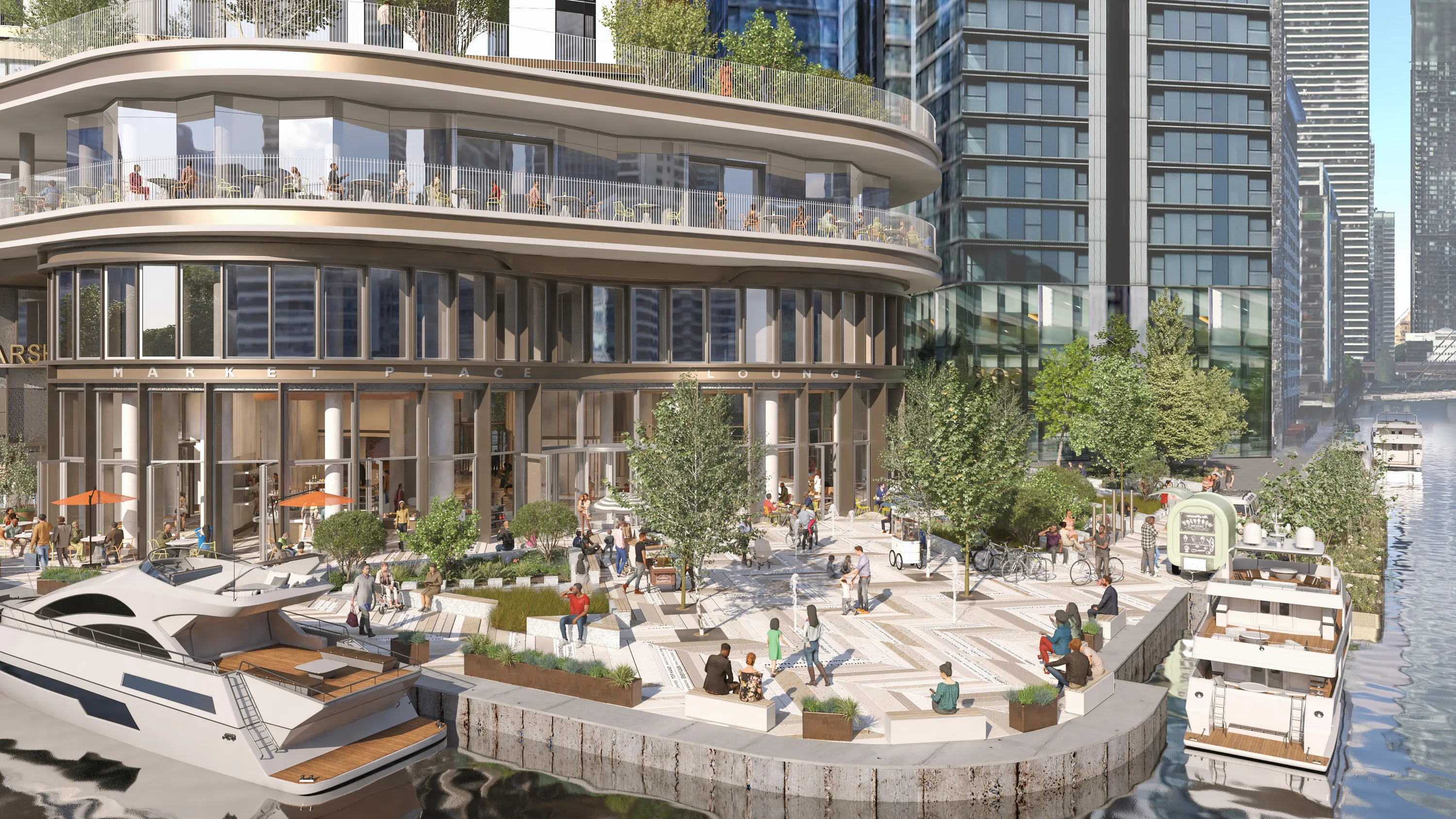 Plans for 77 Marsh Wall in Canary Wharf