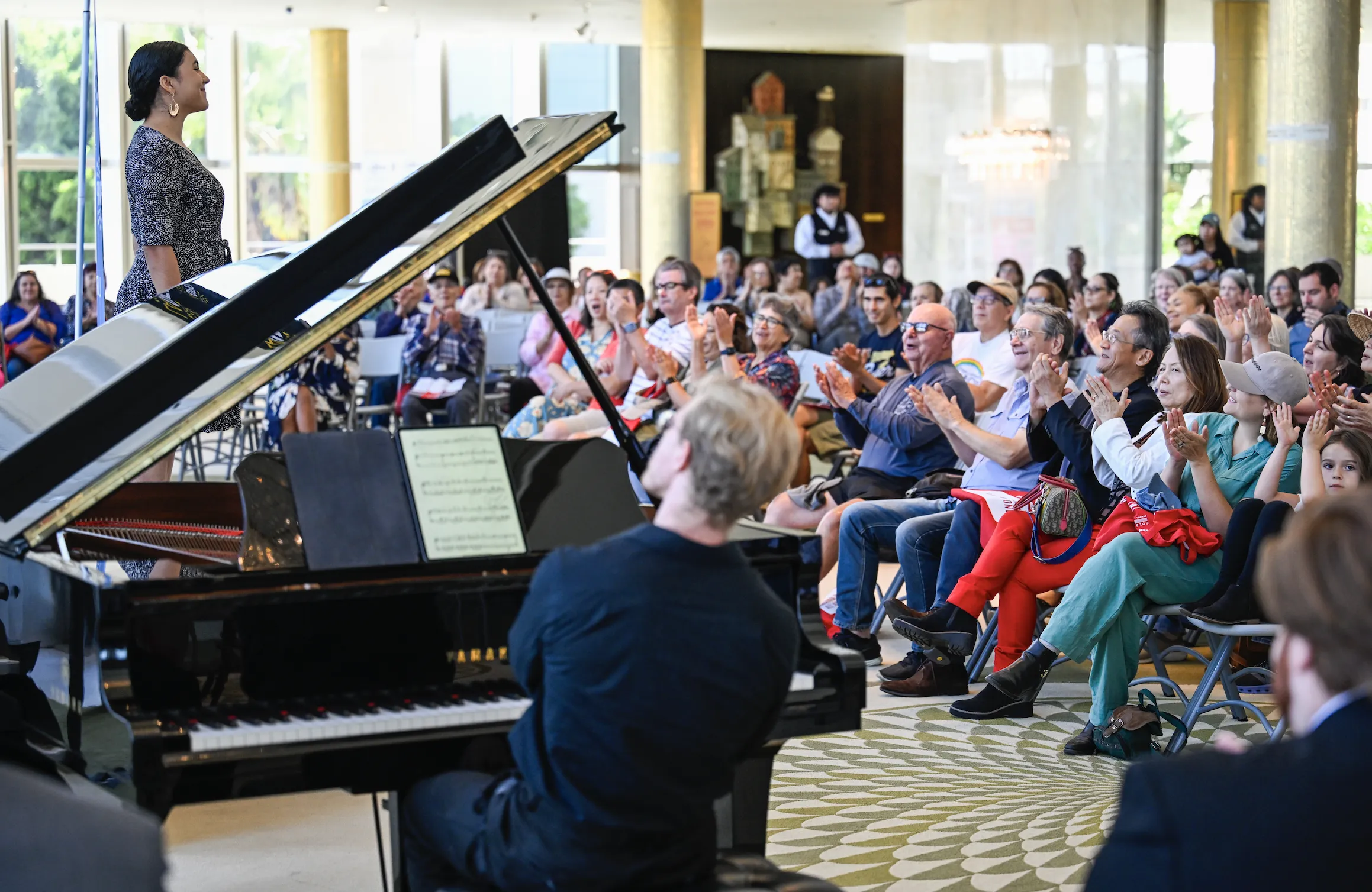 An LA Opera recital at Dorothy Chandler Pavilion.