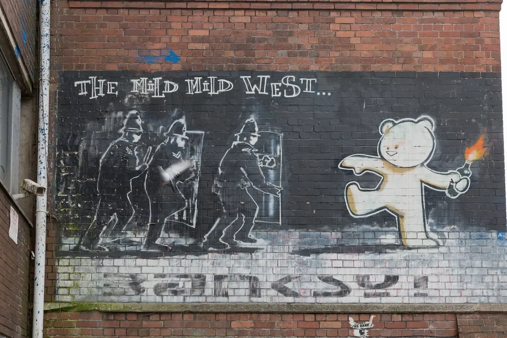 Banksy artwork in Bristol