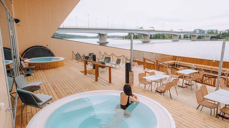 Sweat it out in the world’s sauna region Sweat it out in the world’s sauna region