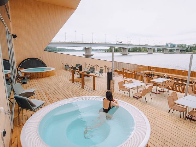 Sweat it out in the world’s sauna region Sweat it out in the world’s sauna region