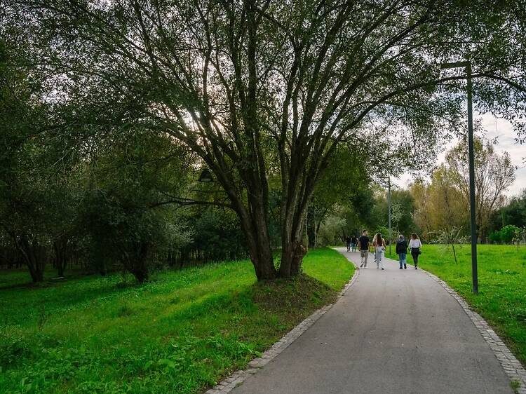 Estique as pernas no Parque da Asprela