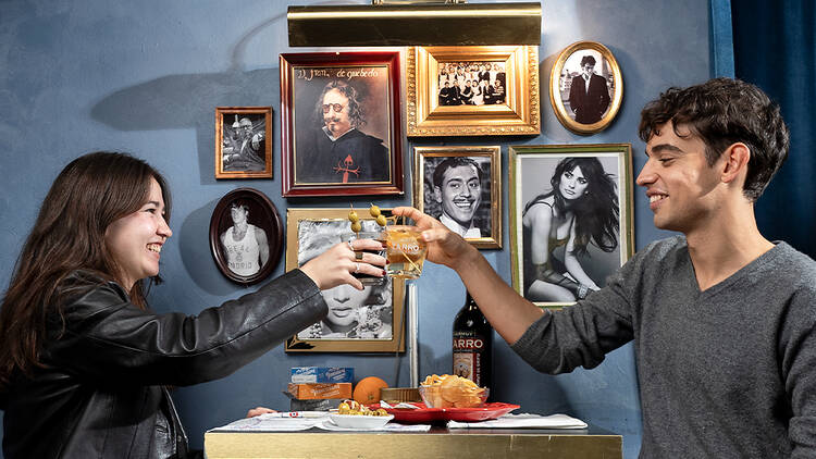 Aperitivo en el mercado