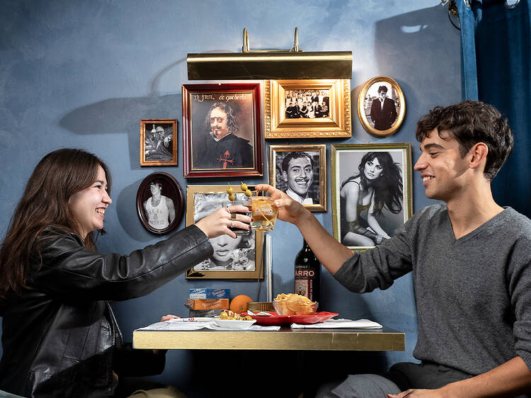 Aperitivo en el mercado
