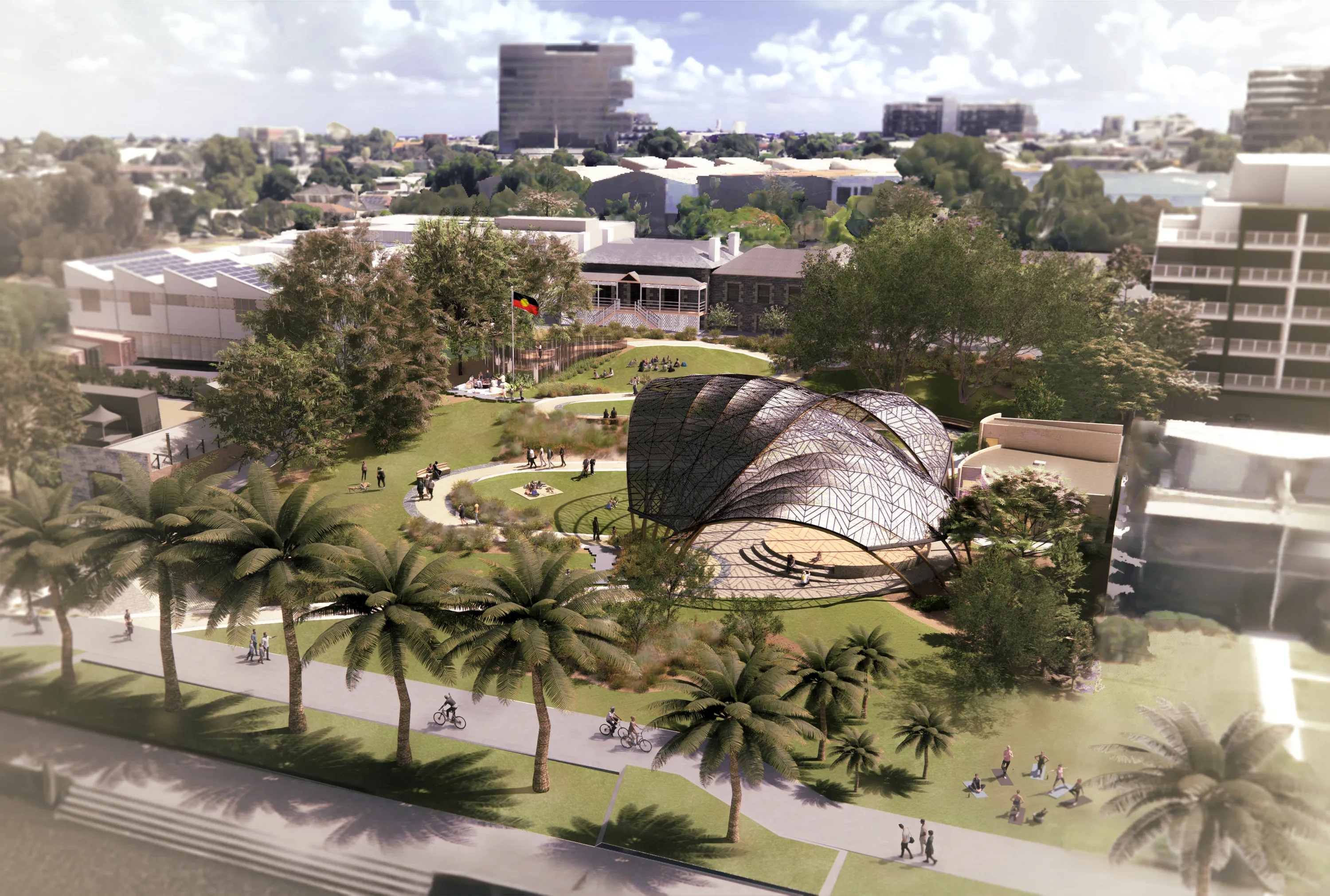 Footscray Community Arts new stage