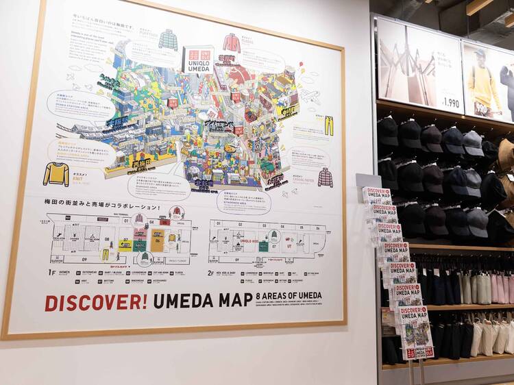 Explore more of Osaka with the Discover Umeda Map Explore more of Osaka with the Discover Umeda Map