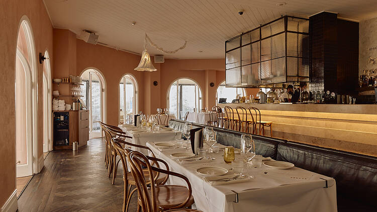 The dining room at Alzado