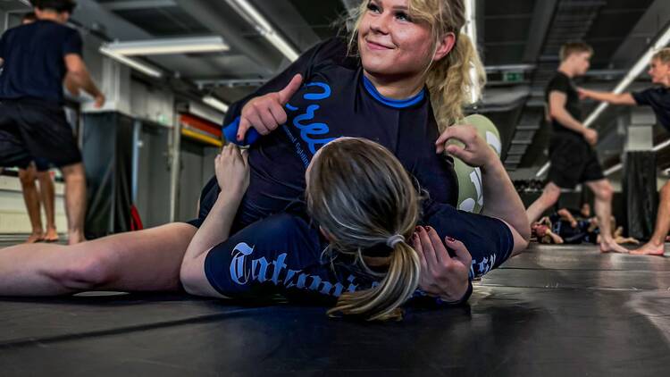 Step onto the mats at Crest Step onto the mats at Crest