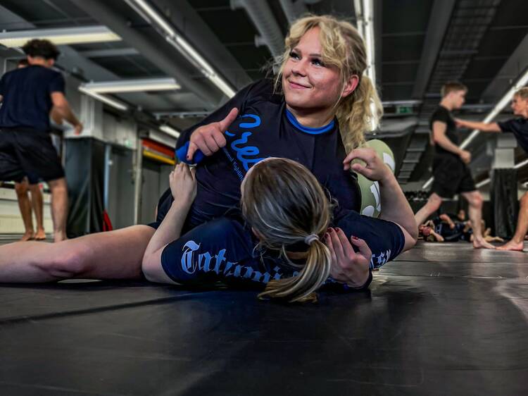 Step onto the mats at Crest Step onto the mats at Crest