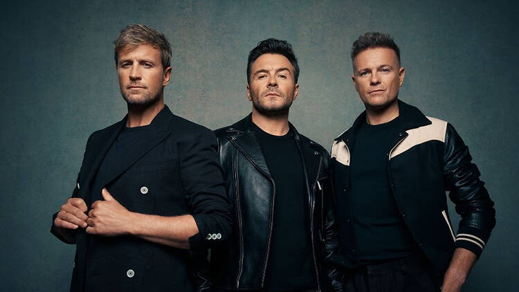 Westlife 25th anniversary press shot Westlife 25th anniversary press shot