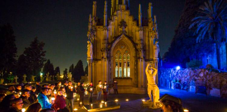 Actividades en los cementerios de Barcelona
