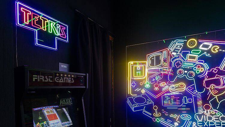 OXO. Museo del Videojuego en Madrid.