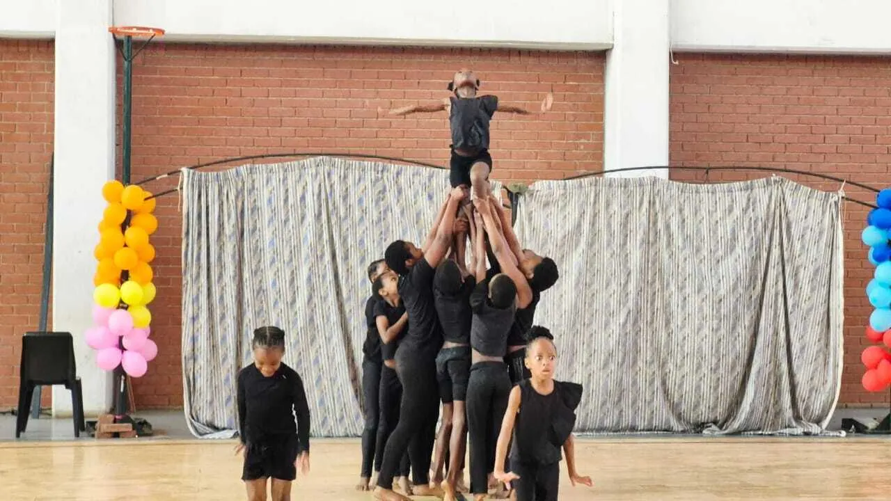 JCW's young talent prepares for their upcoming show String Valley at the Joburg theatre.