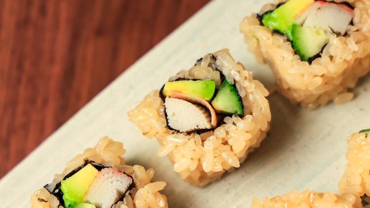 California roll at Morihiro California roll at Morihiro
