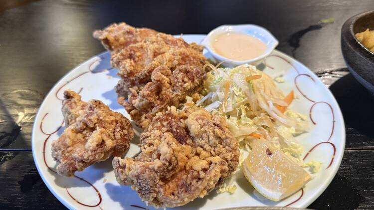 Chicken karaage at Hakata Izakaya Hero Chicken karaage at Hakata Izakaya Hero